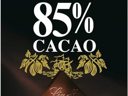 Lindt Excellence - Tableta de chocolate negro 85% cacao, 100 g Embalaje Deteriorado (Cad: 30 09 2024) For Discount