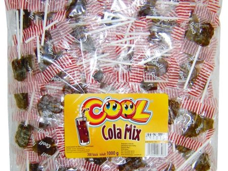 Cool Cola Mix 200 Mini Lollies (Cad: 02 07 2027) Online Hot Sale